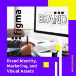 cover for an article about Designing Your Brand's Identity: A Guide to Creating a Compelling Figma Logo and Visual Assets